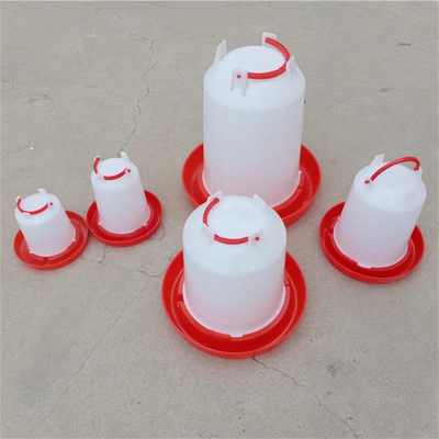 Plastic Portable Farming Poultry Feeder Drinker 1kg