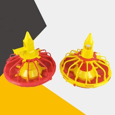 Plastic Portable Farming Poultry Feeder Drinker 1kg