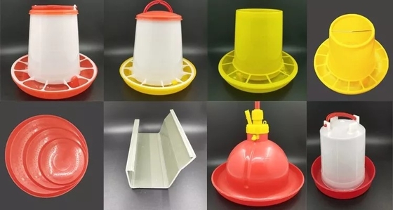 Plastic Portable Farming Poultry Feeder Drinker 1kg